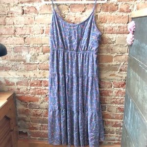 Boho tiered dress Mido Flowy Wild Fable Floral